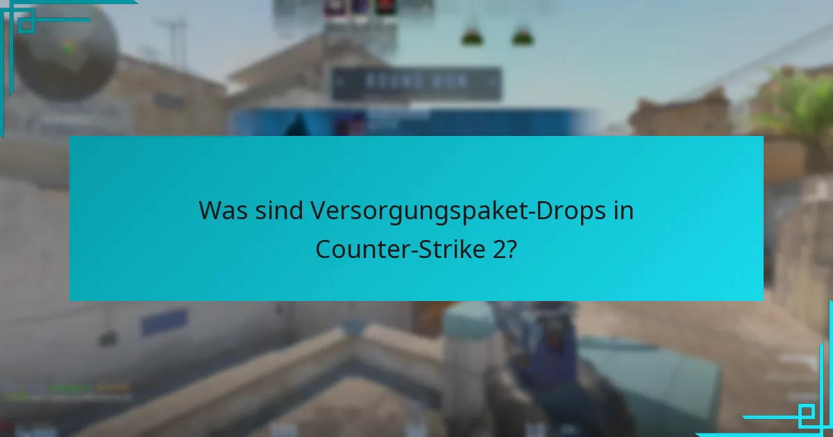 Wie haben sich die Trends bei Versorgungspaket-Drops im Laufe der Zeit entwickelt?