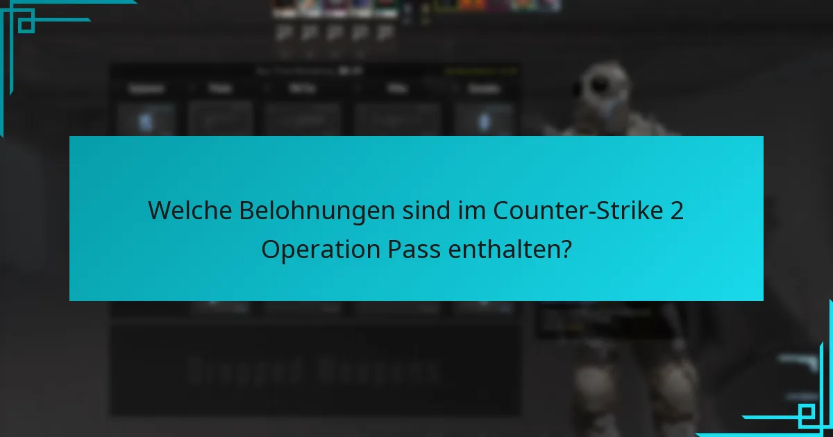 Wie können Spieler Belohnungen aus dem Operation Pass freischalten?