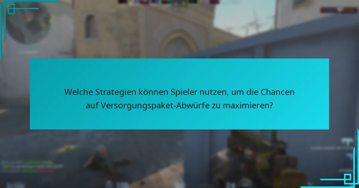 Wie vergleichen sich Versorgungspaket-Abwürfe mit ähnlichen Systemen in anderen Spielen?