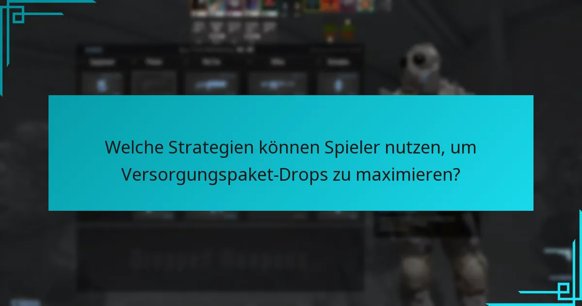 Welche Risiken sind mit Versorgungspaket-Drops verbunden?