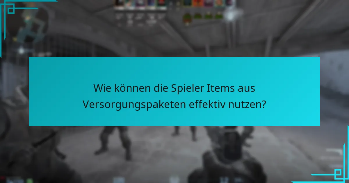 Wie reagieren die Community auf die Abgaben von Versorgungspaketen?